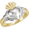 Picture of 14K Gold Ladies Claddagh Ring