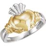 Picture of 14K Gold Ladies Claddagh Ring