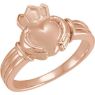 Picture of 14K Gold Ladies Claddagh Ring