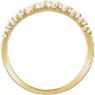 Picture of 14K Gold Freshwater Cultured Pearl Ring
