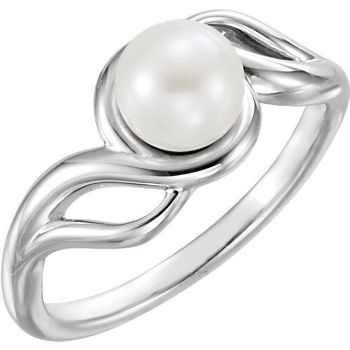 Picture of 14K Gold Freshwater Cultured Pearl Ring