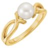 Picture of 14K Gold Freshwater Cultured Pearl Ring