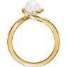Picture of 14K Gold Freshwater Cultured Pearl Ring