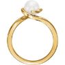 Picture of 14K Gold Freshwater Cultured Pearl Ring