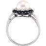 Picture of Halo-Style Ring for Pearl