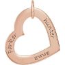 Picture of Names Engravable Medium Heart Loop