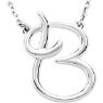 Picture of A to Z Script Initials 16" Necklace