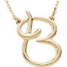 Picture of A to Z Script Initials 16" Necklace