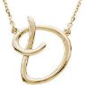 Picture of A to Z Script Initials 16" Necklace