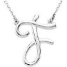 Picture of A to Z Script Initials 16" Necklace