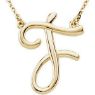 Picture of A to Z Script Initials 16" Necklace
