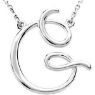 Picture of A to Z Script Initials 16" Necklace