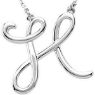 Picture of A to Z Script Initials 16" Necklace