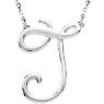 Picture of A to Z Script Initials 16" Necklace