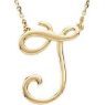 Picture of A to Z Script Initials 16" Necklace