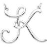 Picture of A to Z Script Initials 16" Necklace