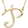 Picture of A to Z Script Initials 16" Necklace