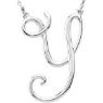 Picture of A to Z Script Initials 16" Necklace