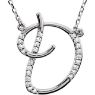 Picture of A to Z Script Diamond Initials 17" Necklace