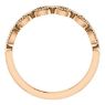 Picture of 14K Rose Diamond Stackable Ring