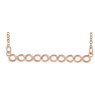 Picture of 14K Gold Infinity-Inspired 16-18" Bar Necklace