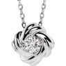 Picture of Knot Necklace 16-18" chain