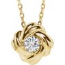 Picture of Knot Necklace 16-18" chain