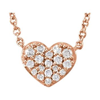 Picture of Diamond Heart Necklace