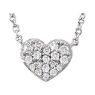 Picture of Diamond Heart Necklace