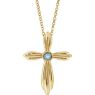 Picture of 14K Gold Cross Pendant