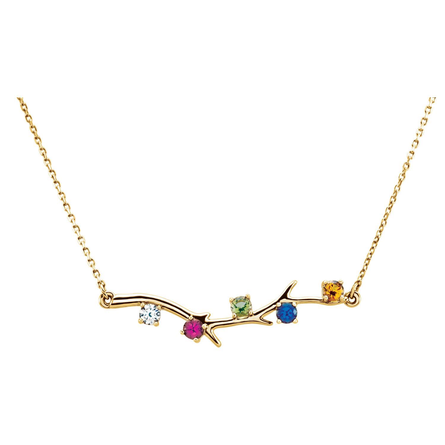 Mothers necklace 5 stones store