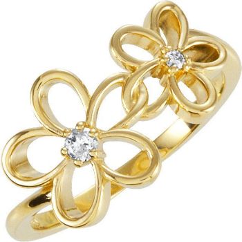 Picture of Gold  Floral-Inspired Ring