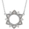 Picture of Golden Sun Diamond Necklace