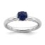 Picture of Silver Natural Blue Lapis Lazuli Stone Ring