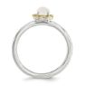 Picture of Silver Natural Moonstone Stone Ring