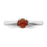 Picture of Silver Natural Red Agate Stone Ring