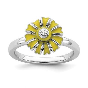 Picture of Silver Ring Daisy April Flower