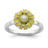 Picture of Silver Ring Daisy April Flower