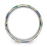 Picture of Silver Stackable Expressions Multi Color Enameled Ring