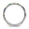 Picture of Silver Stackable Expressions Multi Color Enameled Ring