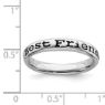 Picture of Sterling Silver Stackable Best Friends Ring