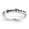 Picture of Sterling Silver Stackable Daughter Ring