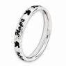 Picture of Sterling Silver Stackable Hope Ring