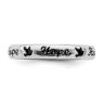 Picture of Sterling Silver Stackable Hope Ring