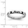 Picture of Sterling Silver Stackable Hope Ring