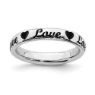 Picture of Sterling Silver Stackable Love Ring