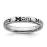 Picture of Sterling Silver Stackable Mom Ring