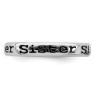 Picture of Sterling Silver Stackable Sister Ring