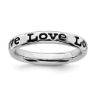 Picture of Sterling Silver Stackable Love Ring