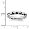 Picture of Sterling Silver Stackable Love Ring